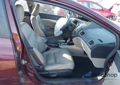 2013 Honda Civic Ex-L from USA, damaged, VIN 19XFB2F96DE074025